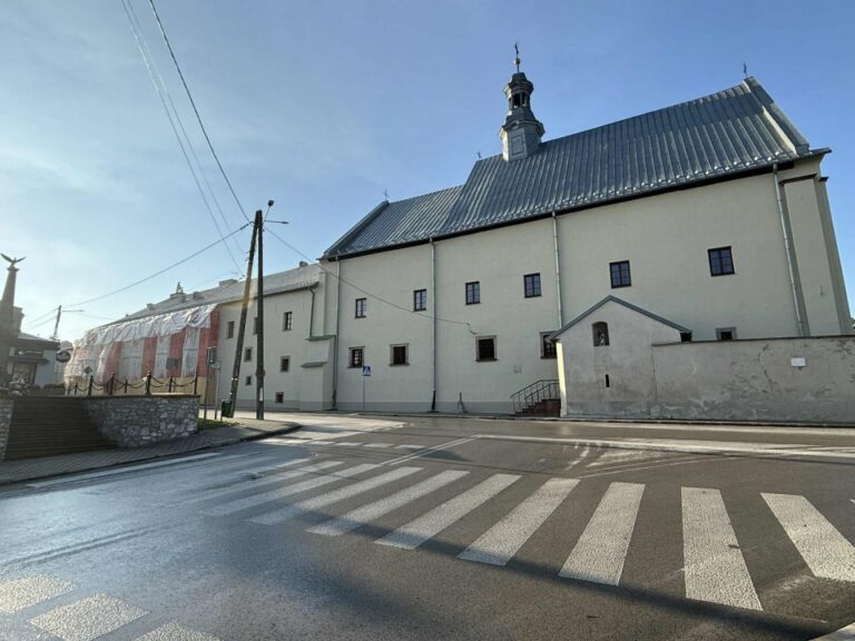 Trwają prace remontowe przy klasztorze Sióstr Bernardynek.