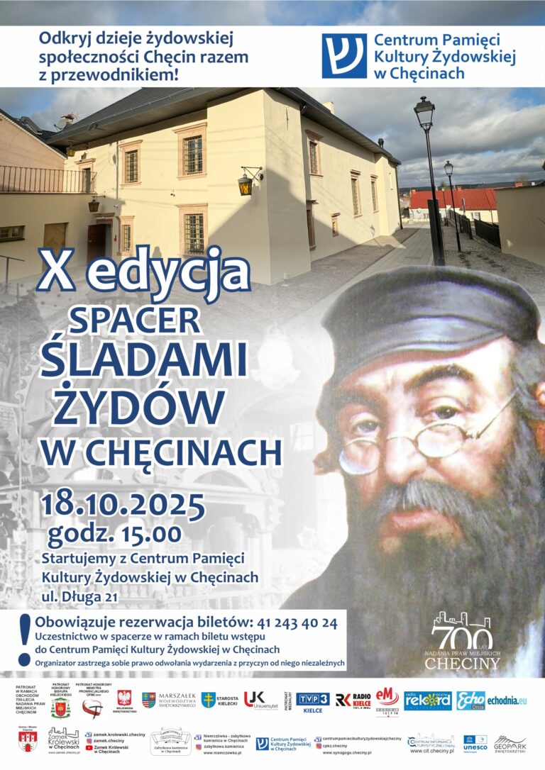 Spacer Śladami Żydów w Chęcinach – X edycja