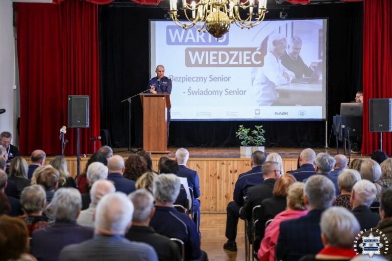 Zakończenie cyklu spotkań „Bezpieczny Senior – Świadomy Senior” w województwie świętokrzyskim