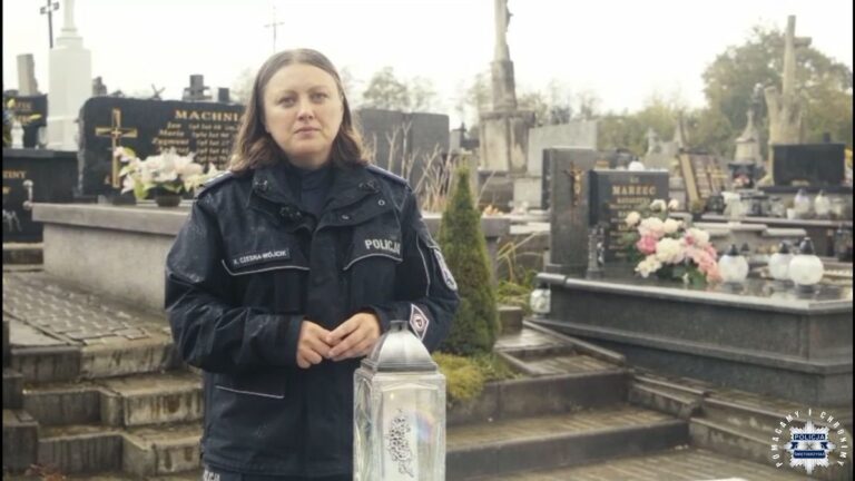 Odwiedzasz groby bliskich? Zadbaj o swoje bezpieczeństwo – film