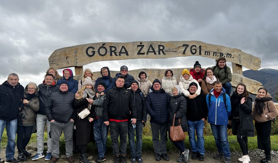 Artyści z Zespołu Pieśni i Tańca ˝Morawica˝ na wyjątkowej wycieczce do Żywca