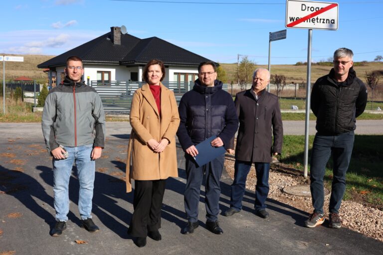 Ulica Południowa w Brudzowie została przebudowana