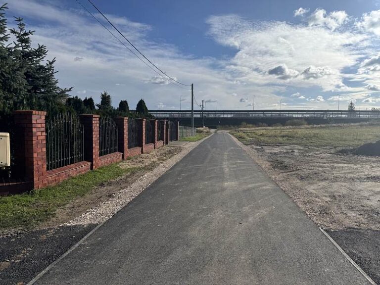 Zakończyły się prace związane z przebudową ul. Spacerowej w Tokarni