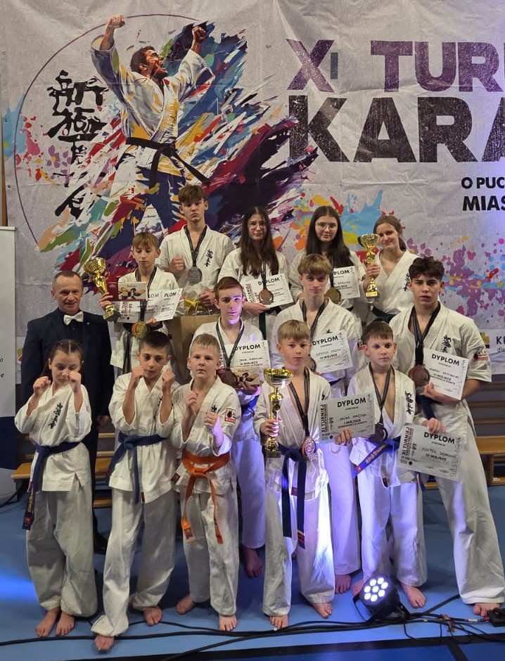 Sukces zawodników Klubu Karate Morawica na XI Turnieju Karate Kyokushin w Katowicach