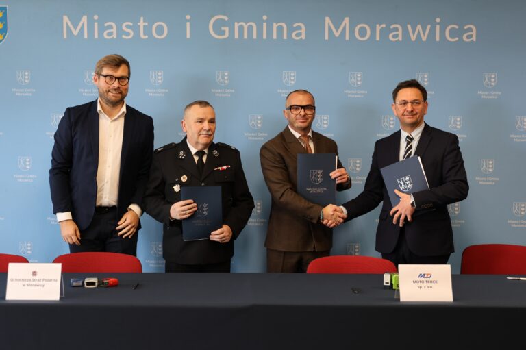 Podpisano umowę na zakup nowego wozu strażackiego dla OSP Morawica