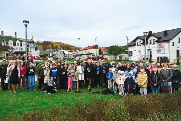 W Chęcinach posadzono Dąb 700-lecia – żywy symbol historii i wspólnoty