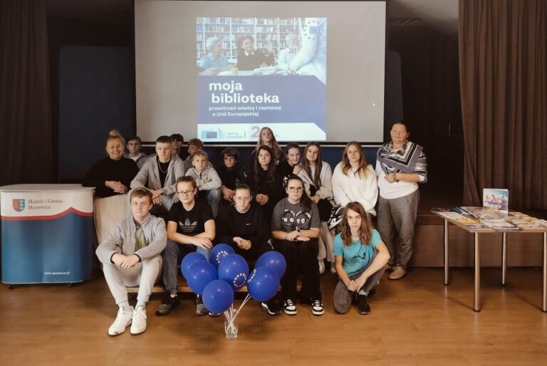 ˝Moja Biblioteka – przestrzeń wiedzy i rozmów o Unii Europejskiej˝- podsumowanie projektu