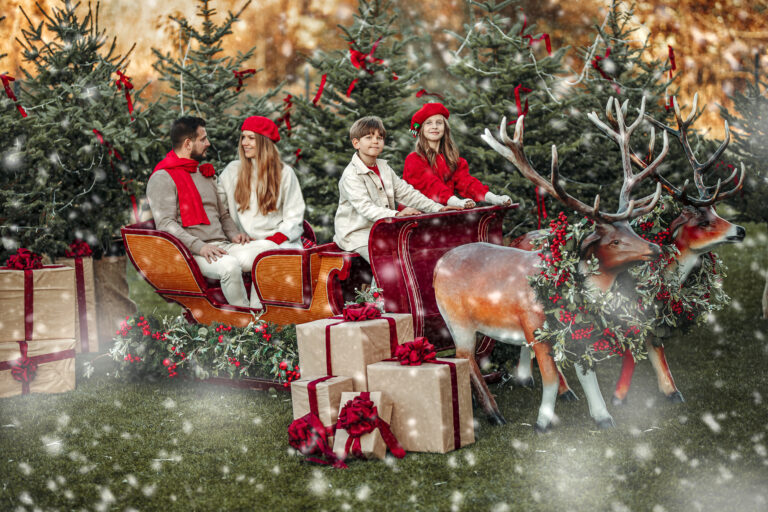 ŚWIĄTECZNE SESJE ZDJĘCIOWE W BAJKOWEJ SCENERII. Zapraszamy! [WIDEO]