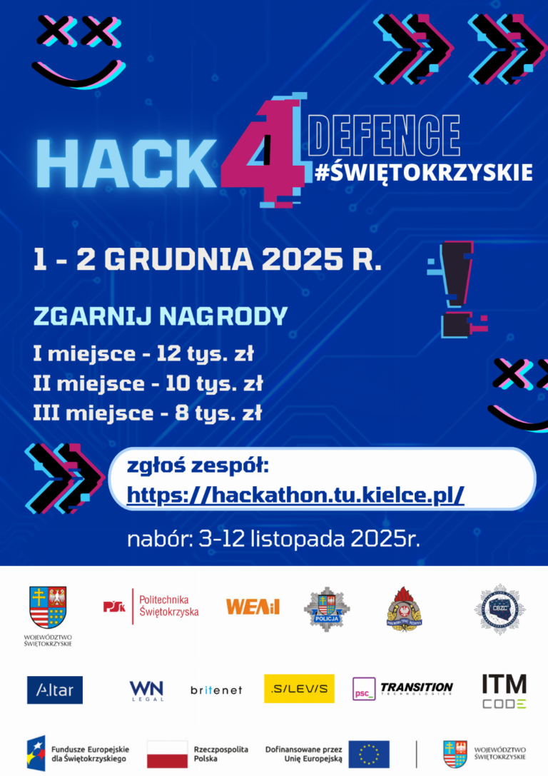 KONKURS HACK4DEFENCE ŚWIĘTOKRZYSKIE