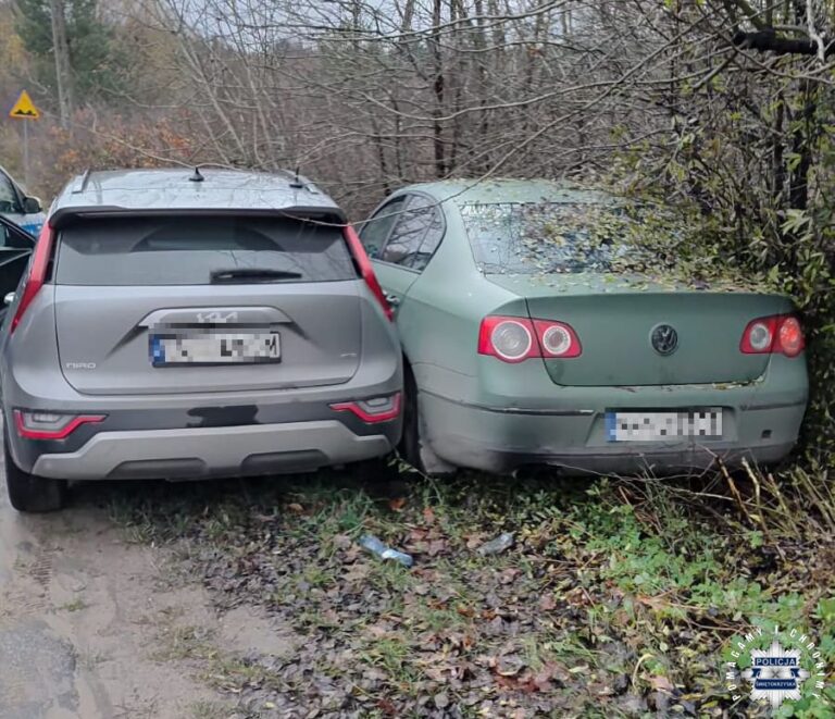 Policyjny pościg za podejrzanym autem, w środku poszukiwany i narkotyki