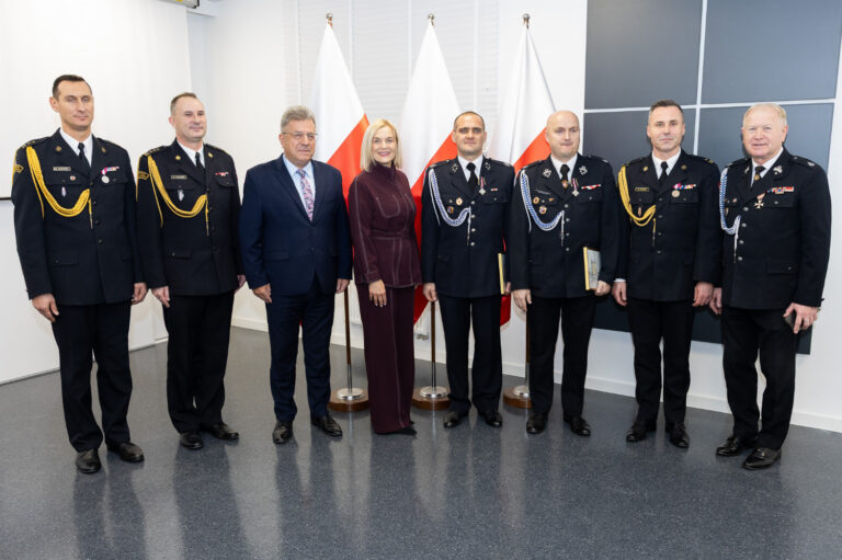 Uroczystości w Komendzie Wojewódzkiej PSP w Kielcach