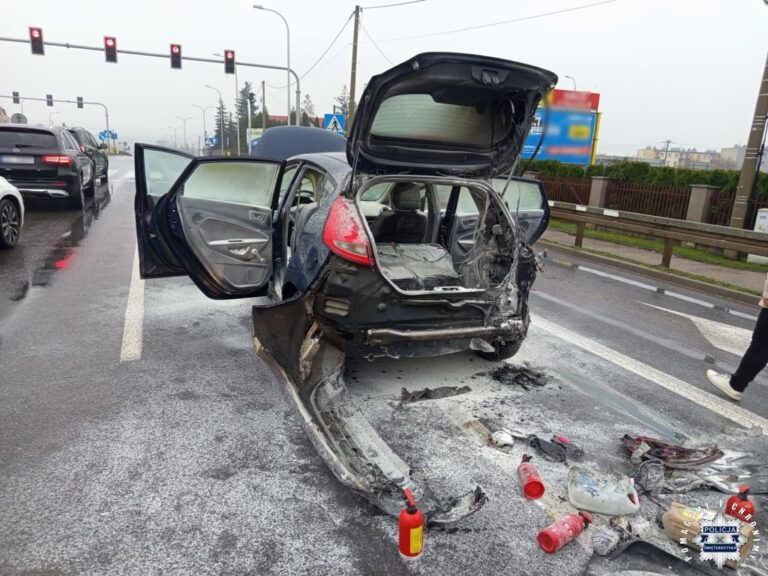 Błyskawiczne działanie pozwoliło stłumić zarzewie ognia