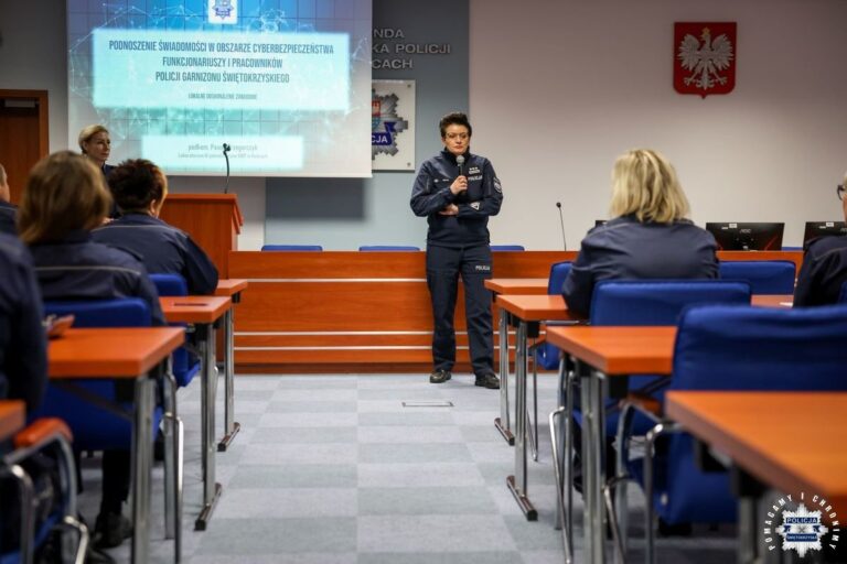 Szkolenie funkcjonariuszy z garnizonu świętokrzyskiego