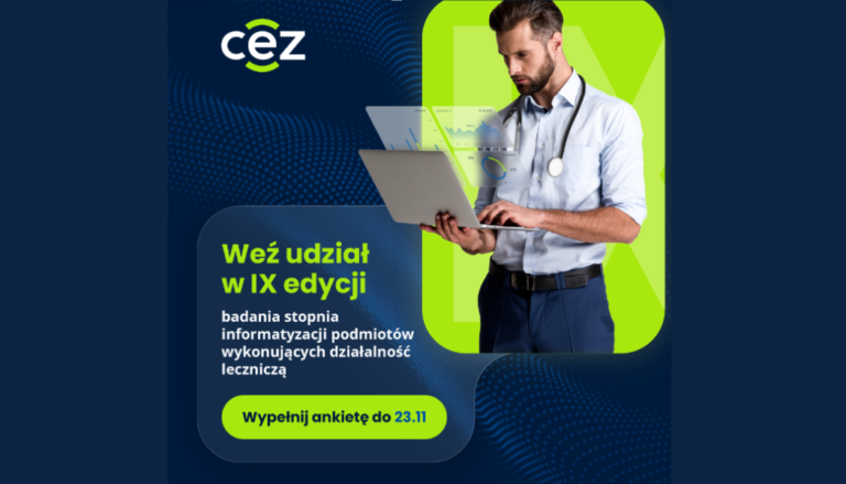 IX edycja – Badania stopnia informatyzacji podmiotów wykonujących działalność leczniczą