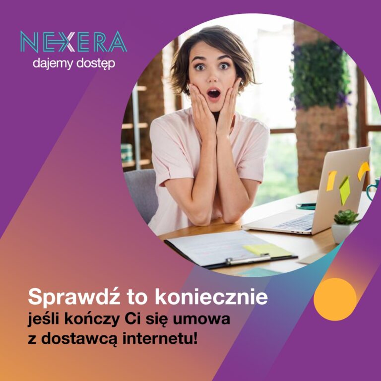 Ważna informacja dla użytkowników światłowodu NEXERY!