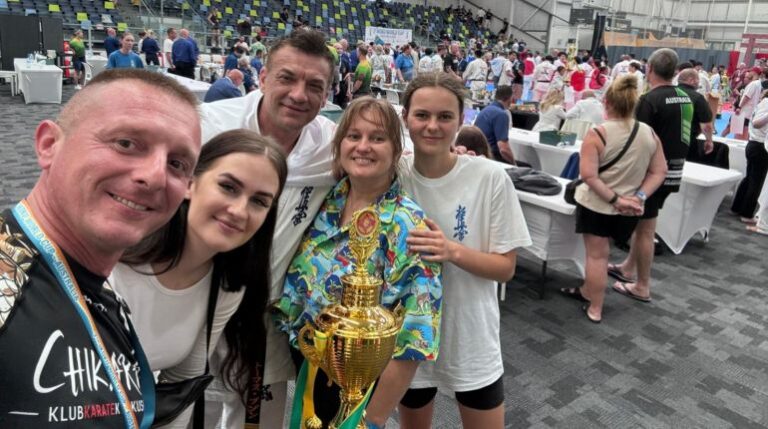 Klub Karate Kyokushin CHIKARA z historycznym występem na Mistrzostwach Świata w Australii