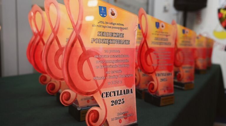 XVI edycja Cecyliady za nami. W Daleszycach podsumowano rok kulturalny i wręczono statuetki z podziękowaniami!