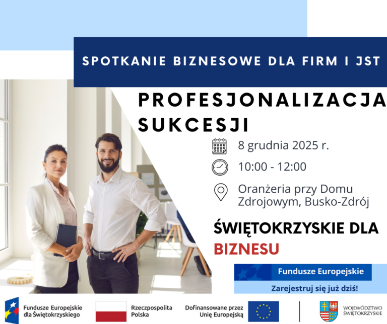 „Profesjonalizacja sukcesji” – spotkanie w Busku-Zdroju
