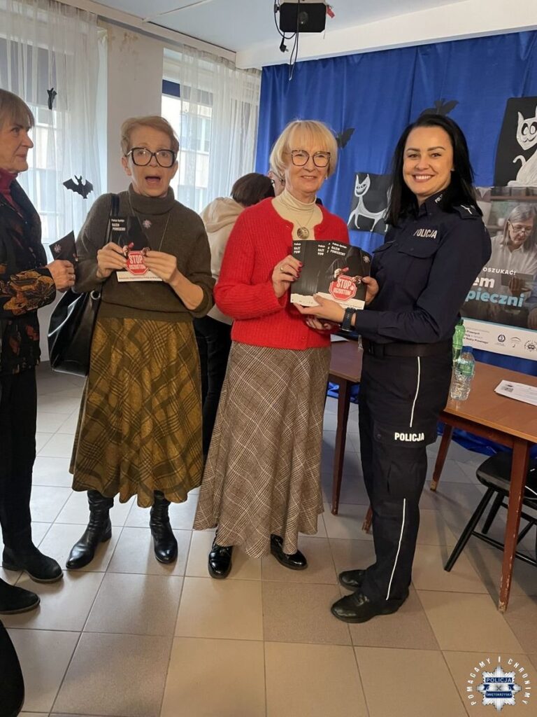 „Seniorze, nie daj się oszukać!” – wspólna inicjatywa policjantów i radców prawnych