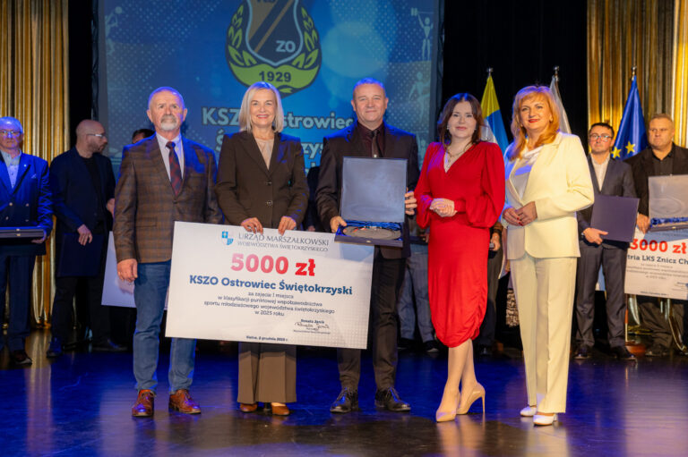 Świętokrzyski sport na podium! Gala w WDK podsumowała rok pełen sukcesów