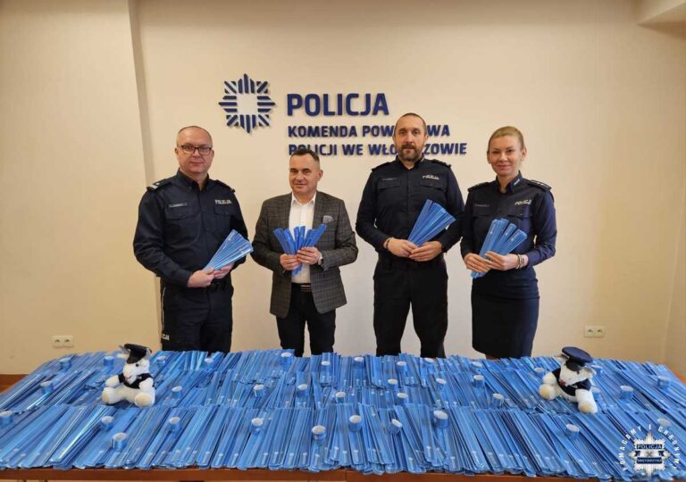 „Świeć przykładem” – przekazanie elementów odblaskowych