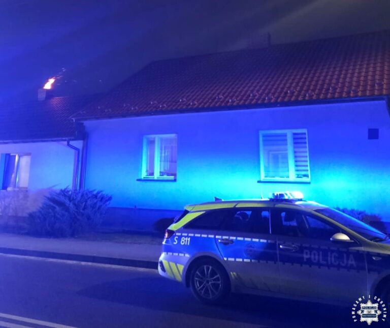 Policjanci przybyli na czas