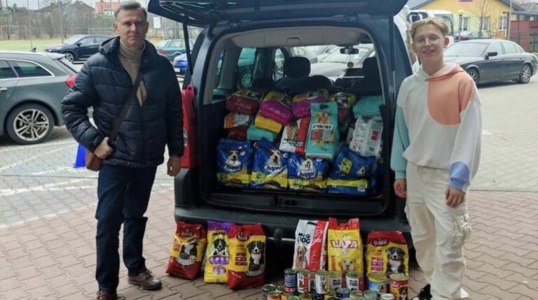 Zbiórka karmy dla schroniska – rekord pobity!