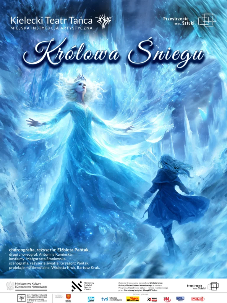 Spektakl pt. „KRÓLOWA ŚNIEGU” I 12.12.2025 r., godz. 18:00 I Duża Scena Kieleckiego Teatru Tańca 12-12-2025 18:00