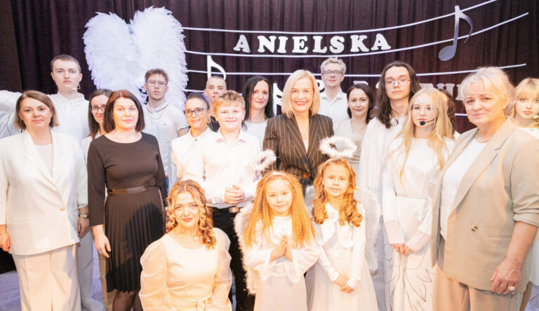 “Anielska Partytura” wybrzmiała w Zespole Szkół Zakładu Doskonalenia Zawodowego w Kielcach