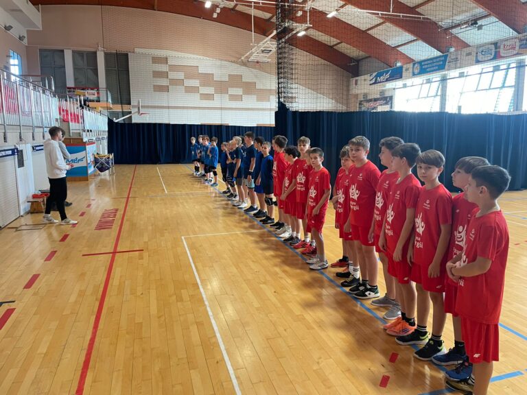 Międzyszkolne zawody sportowe Miasta i Gminy Morawica w mini piłce siatkowej chłopców z klas IV-VI