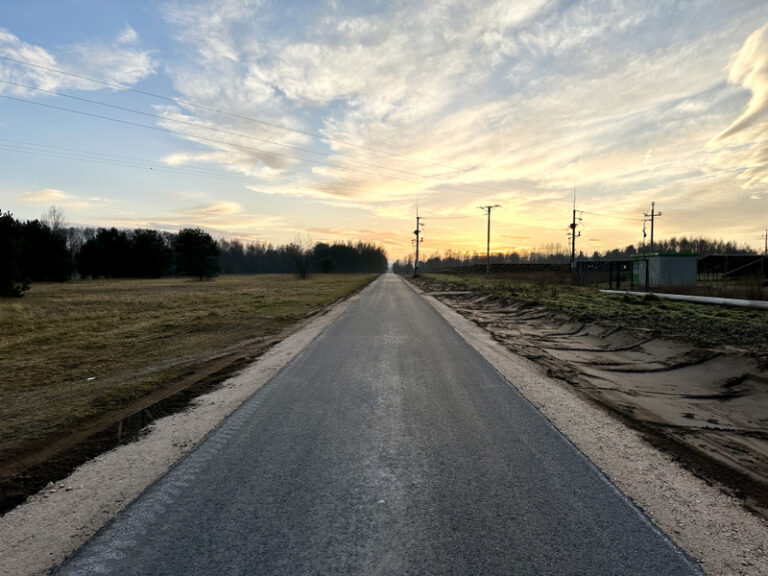 Zakończyły się prace związane z&nbsp;remontem drogi Ostrów–Wymysłów