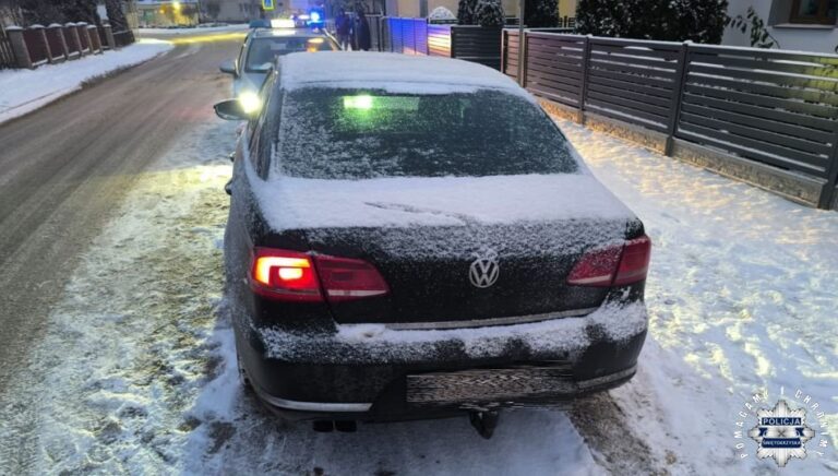 Zakończenie roku z promilami i za kierownicą