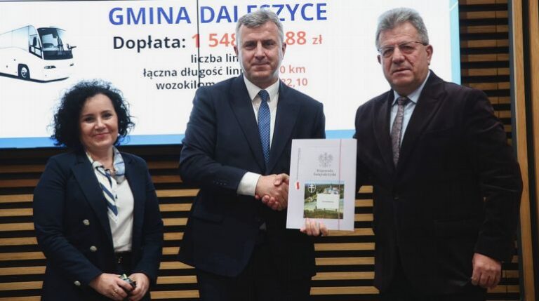 Transport publiczny z dofinansowaniem!