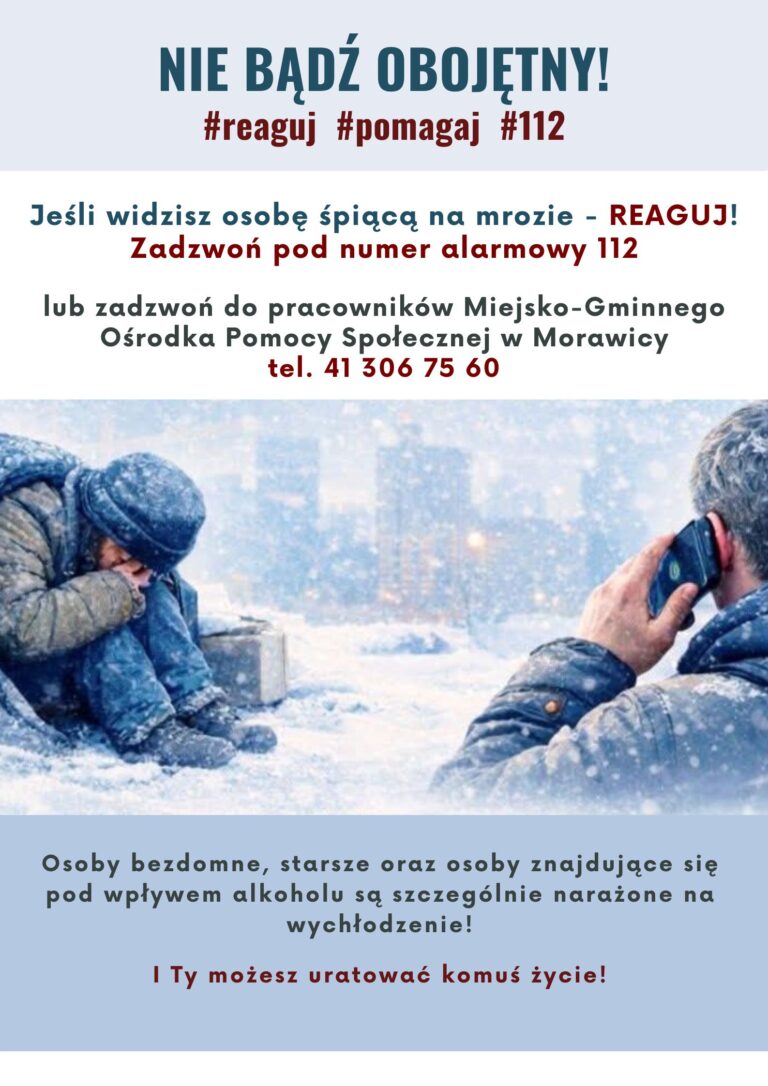 Apel do mieszkańców Miasta i&nbsp;Gminy Morawica!