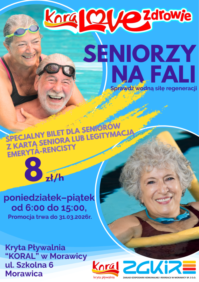 Ferie zimowe w Krytej Pływalni KORAL w Morawicy: aktywność i rekreacja dla każdego