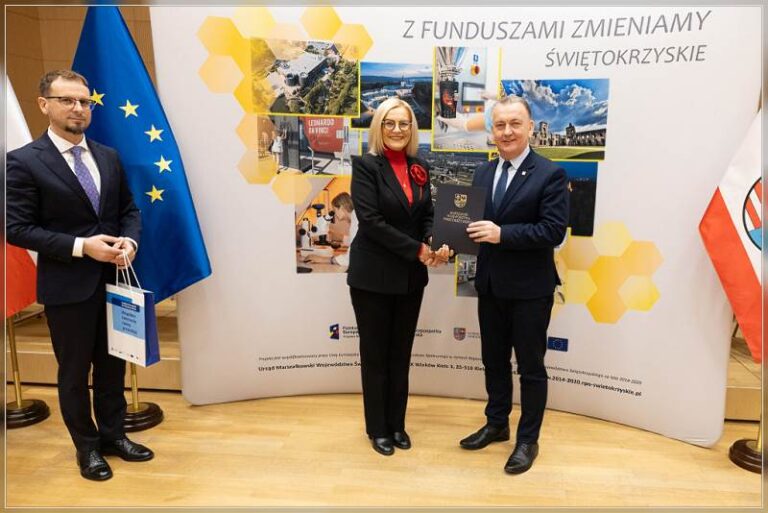 Podziękowania dla burmistrza Roberta Jaworskiego za pracę w KM RPOWŚ