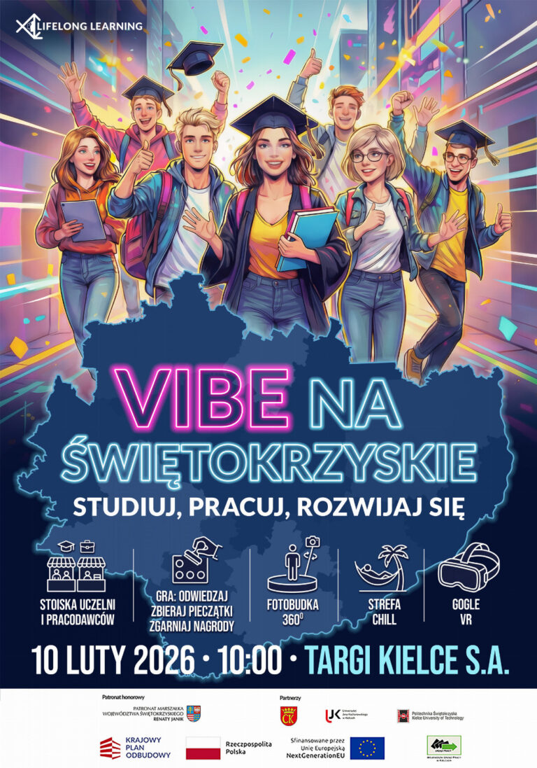 „Vibe na Świętokrzyskie” – wydarzenie, które pomoże maturzystom zaplanować przyszłość