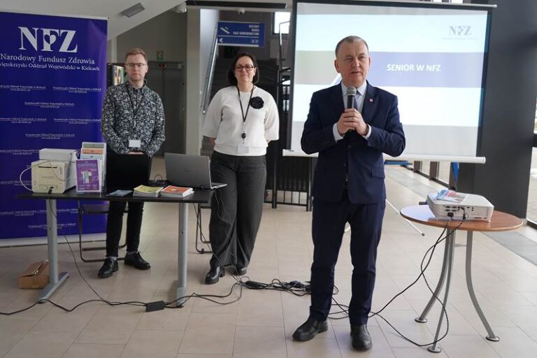 Senior w NFZ – kolejne spotkanie profilaktyczne w Chęcinach