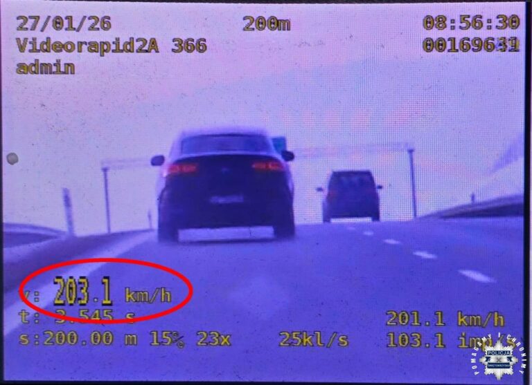 Dwieście na godzinę i nietrzeźwy na „esce”