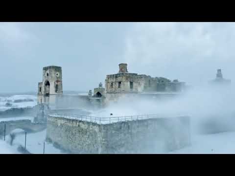 Magiczna zima w Świętokrzyskiem [WIDEO]