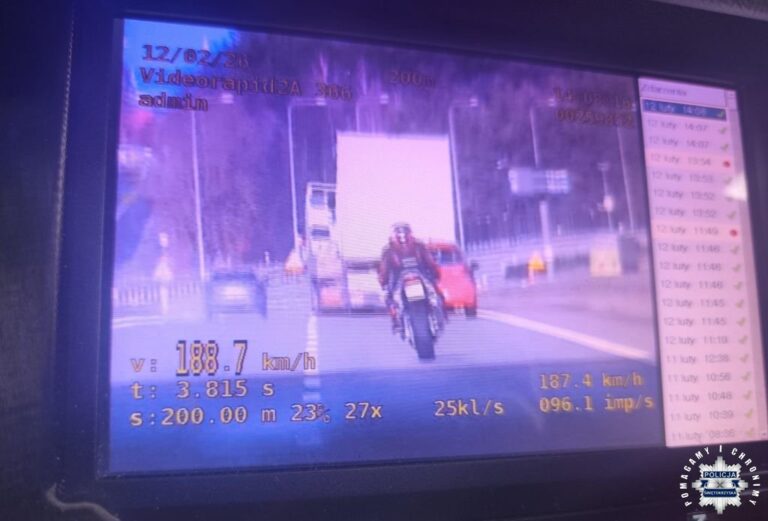 Nie zastosowali się do ograniczeń prędkości