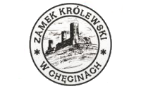 Logo Zamku Królewskiego w Chęcinach przedstawiające ruinę zamku
