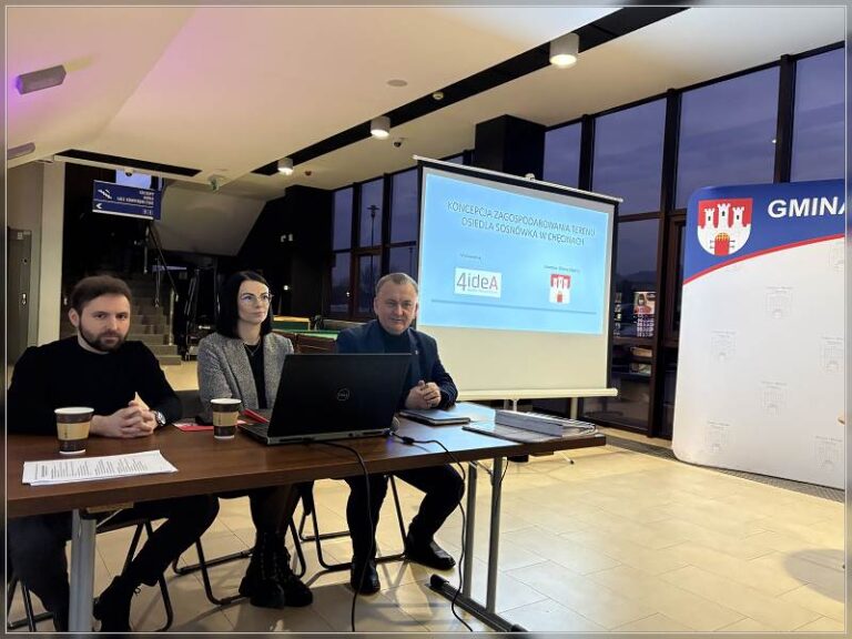 Prezentacja koncepcji zagospodarowania terenu Osiedla Sosnówka