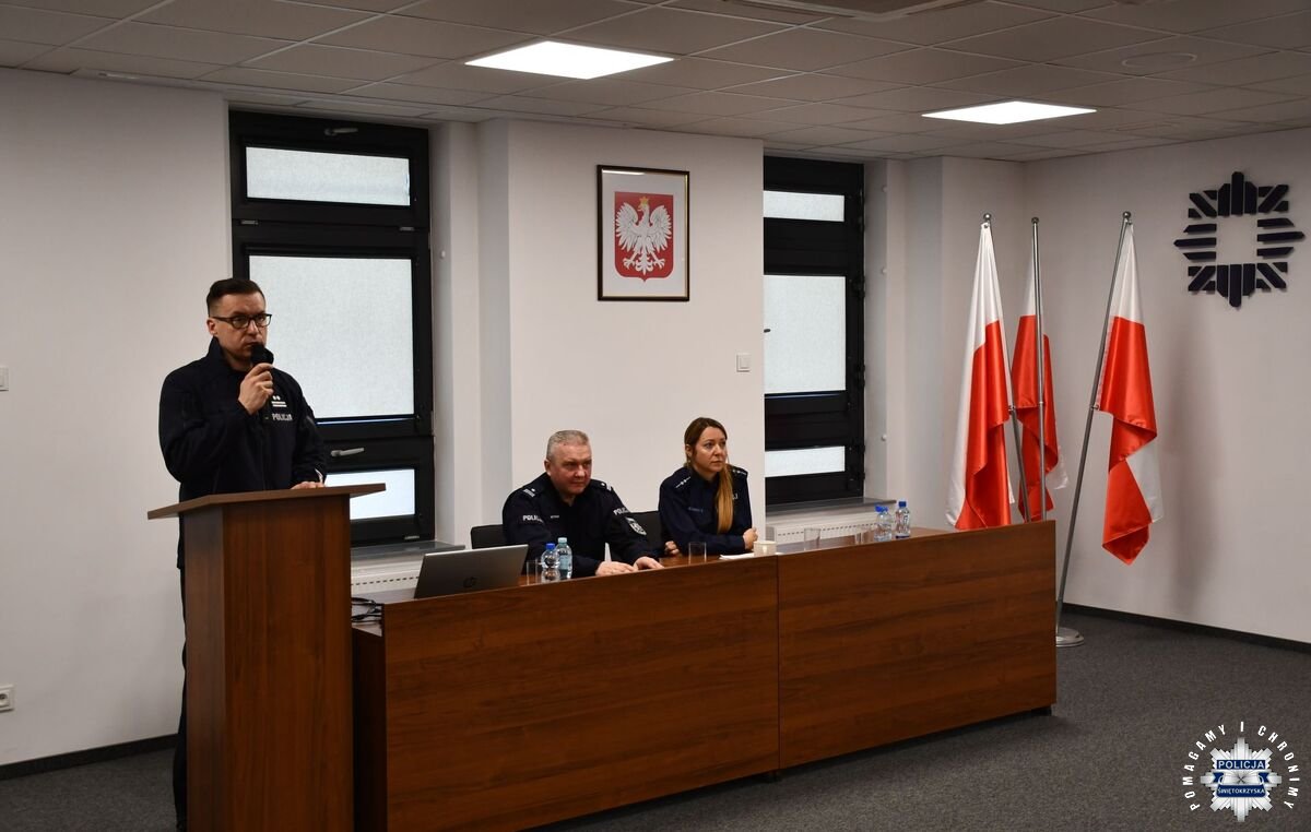 Szkolenie dla sandomierskich funkcjonariuszy