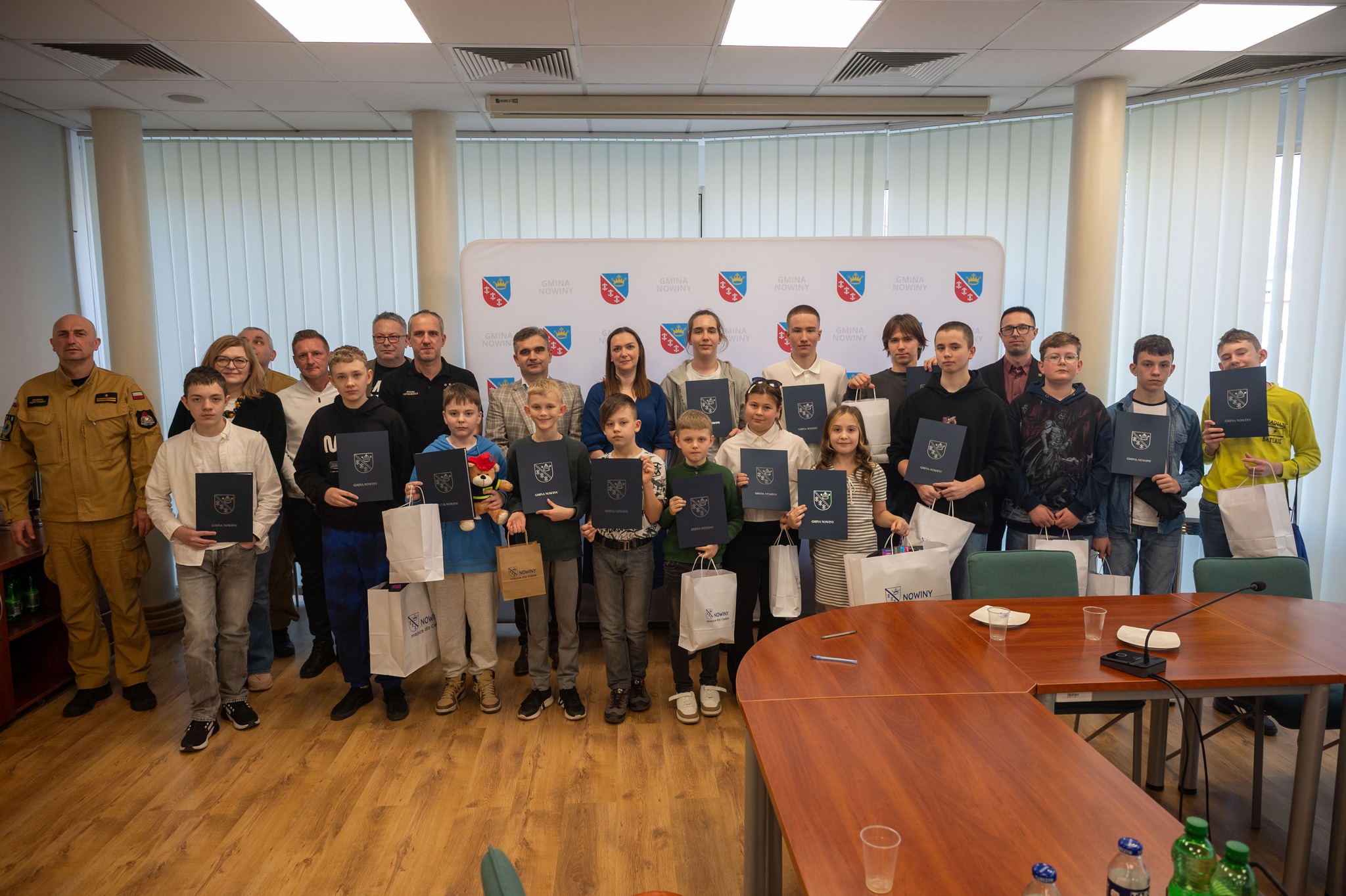 Młodzi znawcy pożarnictwa rywalizowali w Nowinach. Znamy zwycięzców gminnych eliminacji