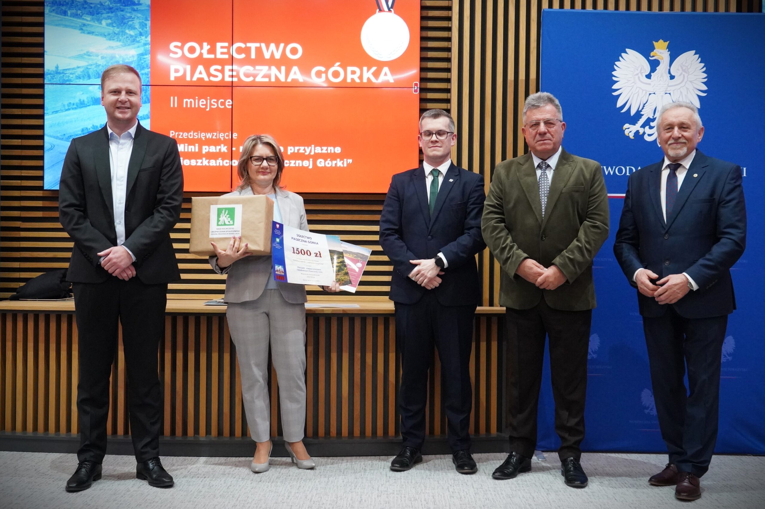 Piaseczna Górka na podium konkursu ˝Fundusz sołecki – najlepsza inicjatywa˝