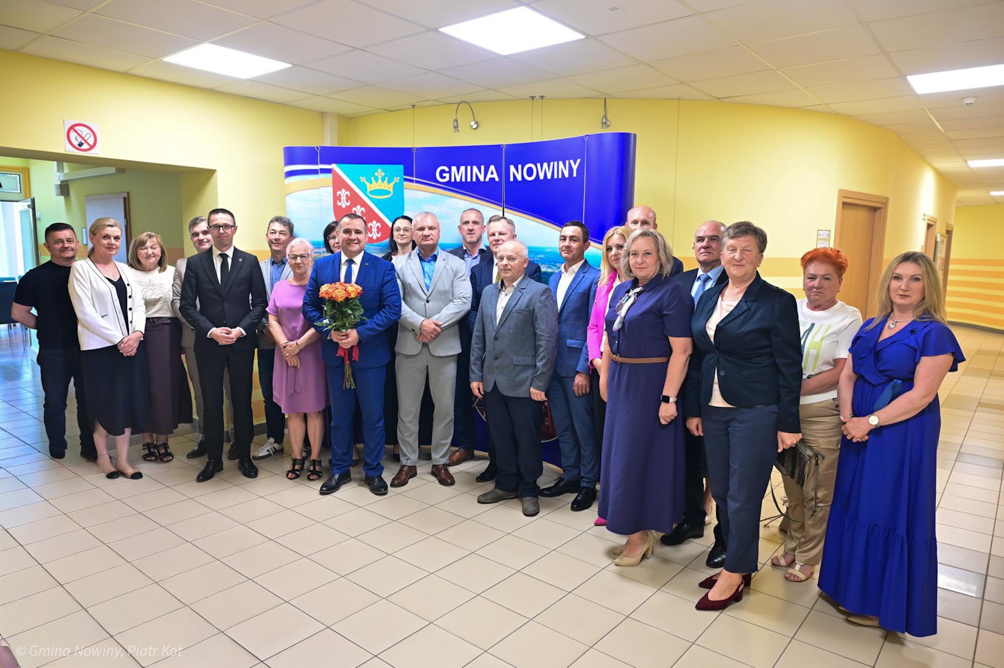 Jednogłośne absolutorium i wotum zaufania dla wójta Łukasza Grynia. To jedna z najważniejszych sesji w roku dla samorządu gminy Nowiny