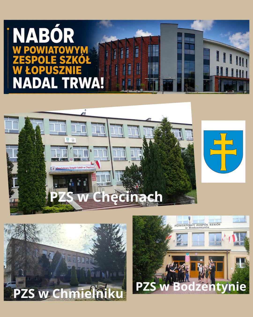 Wolne miejsca w szkołach powiatowych!