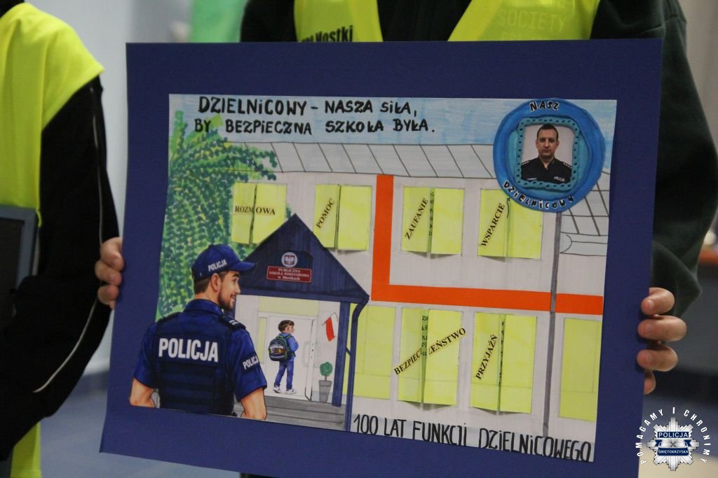 ,,Bezpieczeństwo na piątkę” z akcentem 100-lecia pracy dzielnicowego